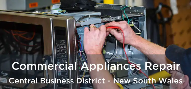 Commercial Appliances Repair Central Business District - New South Wales