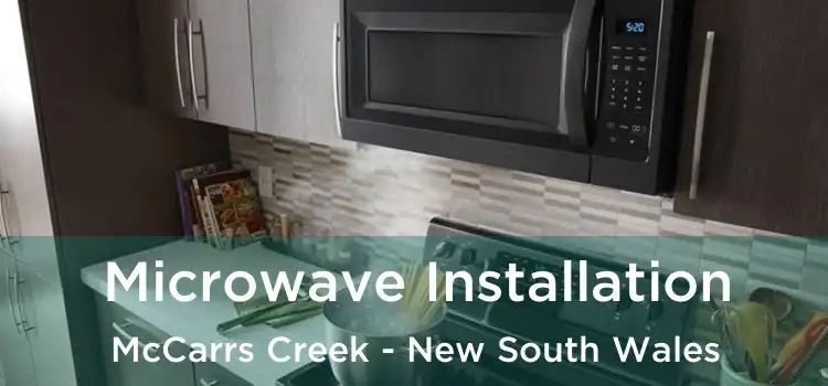 Microwave Installation McCarrs Creek - New South Wales