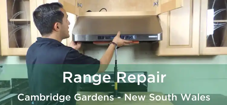 Range Repair Cambridge Gardens - New South Wales
